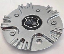 C137-2 2 Crave CHROME Wheel Center Cap