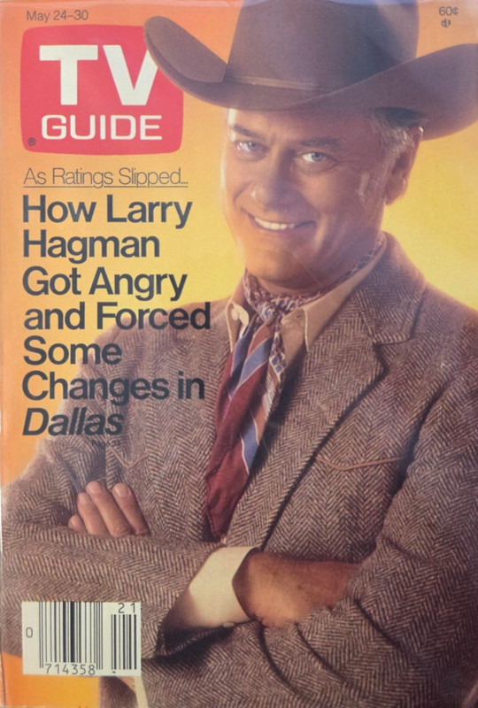 TV Guide May 24-30 1986 Issue #1730 Larry Hagman Dallas Cover No Mailing Label