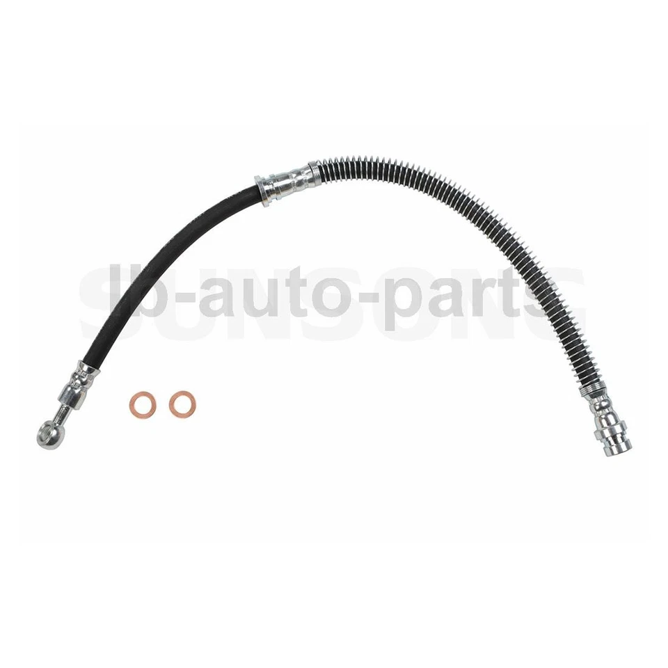 Manguera de freno delantera trasera Sunsong 4x para Mitsubishi Galant 1999-2003 2,4 L Foto 3 de 4