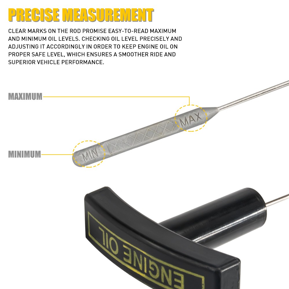 For 03-07 Ford 6.0L Powerstroke Diesel Engine Oil Dipstick Dip Stick 3C3Z6750AA thumbnail 2