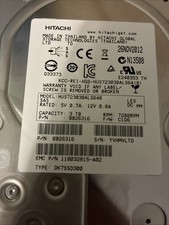 EMC 005049453 118032815-A02 0B26316 HUS723030ALS640 3TB 7.2K SAS HDD