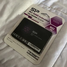 Silicon Power S60 SSD – 60GB 2.5" SATA III 7mm Ultra Slim – New