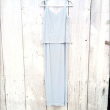 Alex Evenings Mother Of The Bride / Groom Formal Maxi Dress Metallic Women's 14