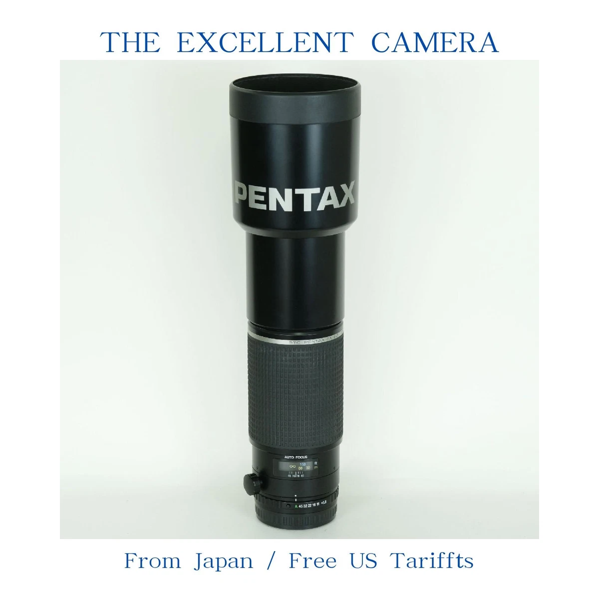 Preços baixos em 400mm câmera de f/5.6 Focal Lentes para Pentax | eBay