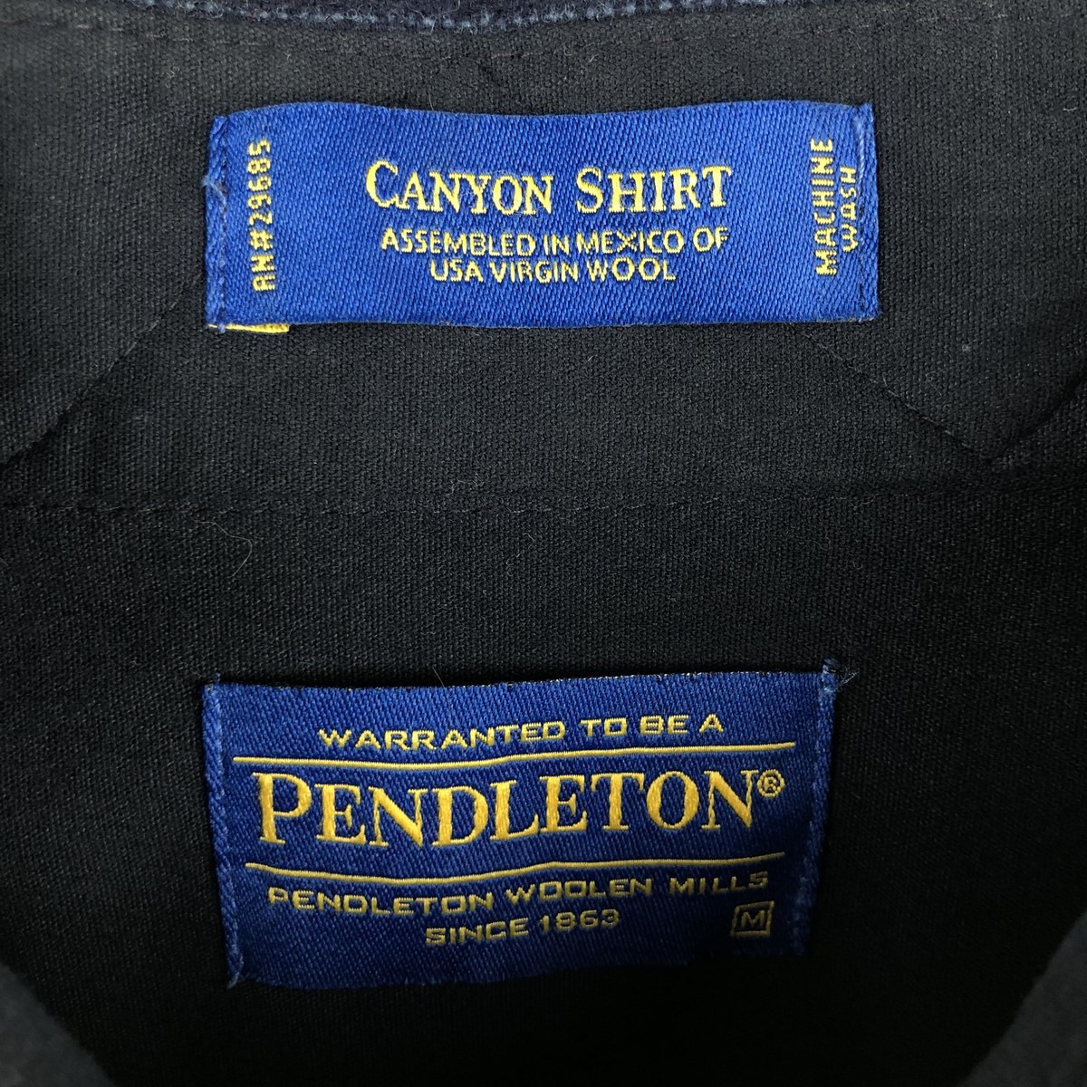 Vintage Pendleton Canyon Stripe Pattern Long Slee… - image 3