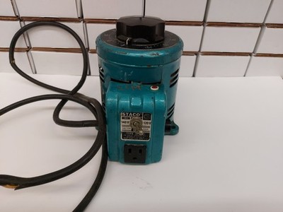 Staco 3PN751 Portable Benchtop Plug-In Variable Transformer - No Power