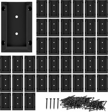 40Pcs Connecteurs de Supports de Garde-corps de Pont pour 2X4 Garde-corps Poteau en Bois avec 240Pcs Woo