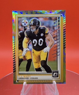 2025 Donruss Optic TJ WATT #100 Flex Emoji /199 Pittsburgh Steelers