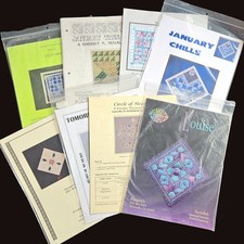 8 NEEDLEPOINT STITCH GUIDE / CHART LOT: SEASONAL HOLIDAY WINTER, MOTHER'S  BM