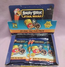 Portachiavi Angry Birds Star Wars Dog Tag 20 pezzi adesivo