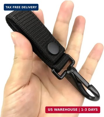 OZXTYO Duty Belt Keeper with Key Holder for 2'' and 2¼'' Wide Belt,Keeper with Str