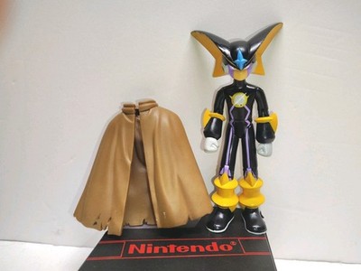MegaMan NT Warrior Cross Fusion Bass Action Figure 2004 6'' Loose Incomplete