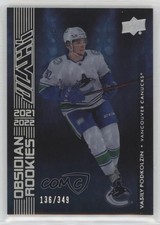 2021-22 SPx UD Black Obsidian Rookies 136/349 Vasily Podkolzin #OR-36 15nc