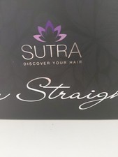 SUTRA hair straightener magnetic playes Black MIB Adj heat