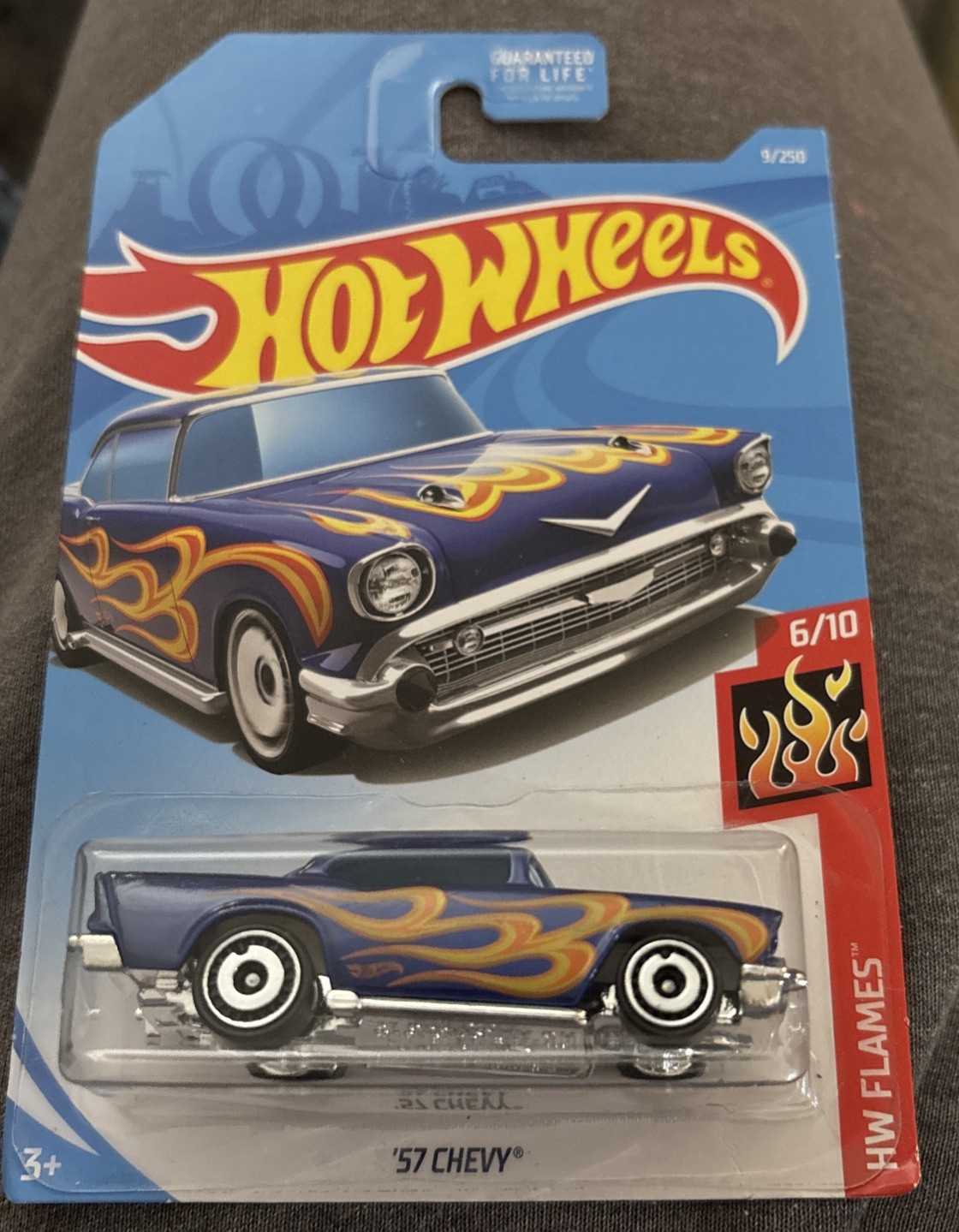 HOT WHEELS 2019 FLAMES SERIES 57 CHEVY