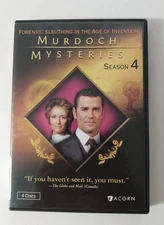Murdoch Mysteries Season Four 4 (DVD, Acorn) - VERY GOOD CONDITION!