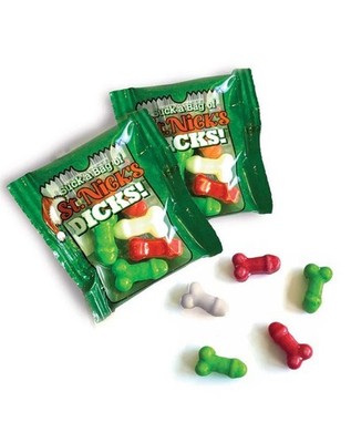 SUCK A BAG OF ST NICKS D...S CANDY GAG GIFT NOVELTY ITEM MINI BAGS