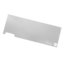 Nickel Anodized Aluminum Backplate ONLY for EK-FC1080 GTX Series