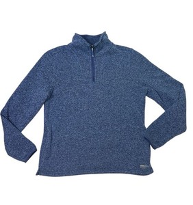 ORVIS R65 SWEATER FLEECE QUARTER-ZIP Women’s M BLUE Pullover