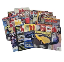 Lot of 18 Vette Magazines 1990s America's Favorite Corvette Magazine Photos 