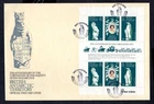 British Antarctic Territory - 1978 25th Anniv of Coronation MS First Day Cover