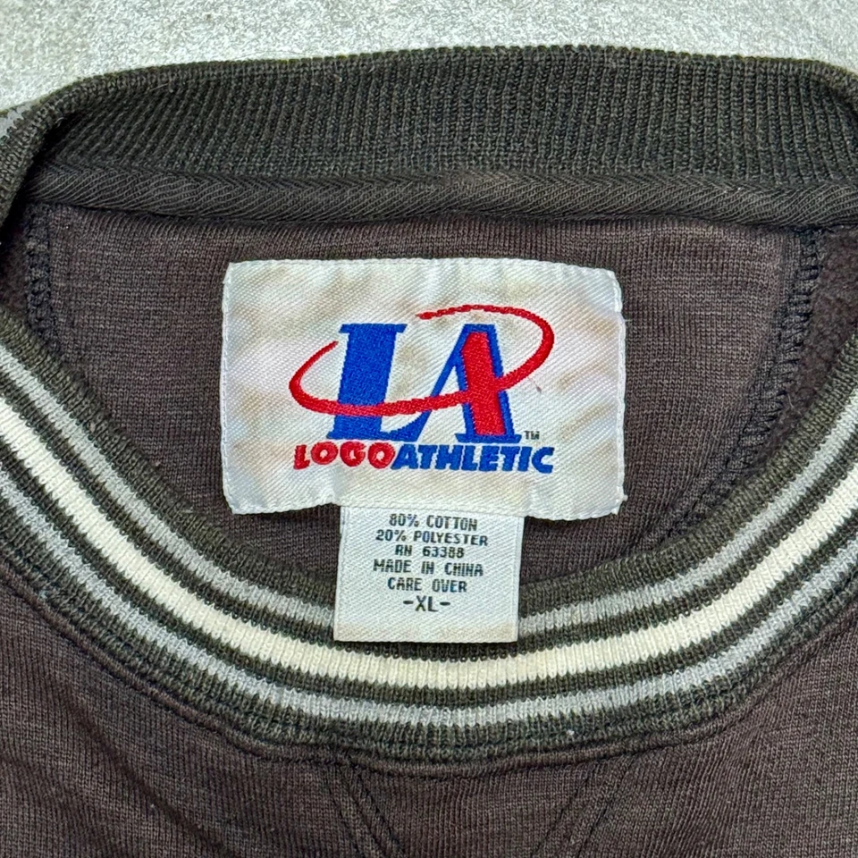 VTG Logo Athletic Miami Dolphins NFL Sweatshirt Crewneck Pullover Men’s XL Large - Image 2 of 4