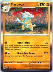 Marowak 105/165 Scarlet & Violet 151 Holo Rare