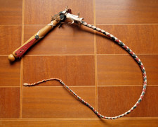 Peitsche DDR Zirkus Indianer Dompteur Fasching Karneval Kostüm