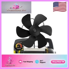 Quiet Heat Powered Fireplace Fan - Maximize Efficiency on Your Propane Stove
