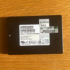 HPE Samsung SM863 480GB SATA 6Gbps 2.5in Internal SSD Black MZ7KM480HAGM-000H3