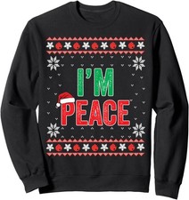 Merry Christmas Bruh Retro Santa Funny Unisex Crewneck Sweatshirt
