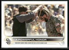 2022 Topps #648 A Powerful Honor San Diego Padres
