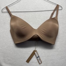 NWT Skims Wireless Form Lightly Lined Bra BR-WRL-1889 32D Color Sienna