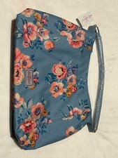 Cath Kidston Hobo Handbag Windflower Bunch Soft Teal Brand New With Tags
