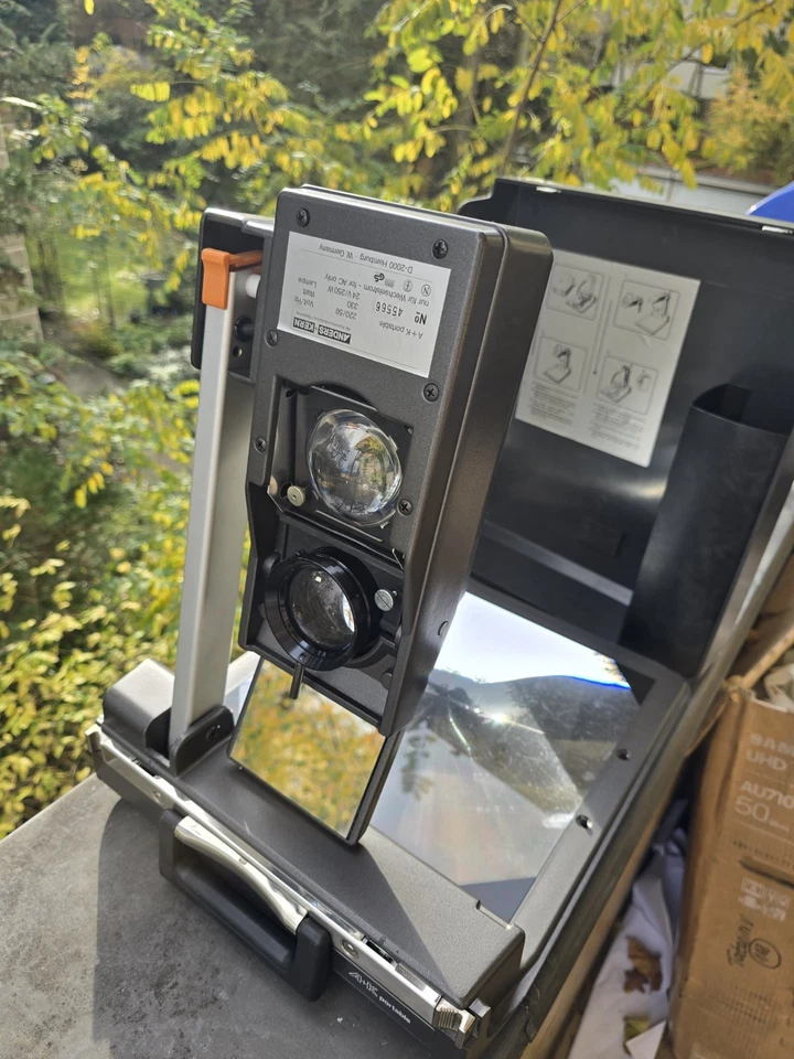 Overhead Projektor A+K portable  Anders und Kern Mit Koffer - Bild 4 von 4