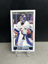 2021-22 O-Pee-Chee Premier Rookie Update Ilya Sorokin #P-47 Islanders Hockey