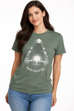 Dark Aesthetic Shirt Woodcut Mage Every Mans Life Tee Gothic Streetwear 1717