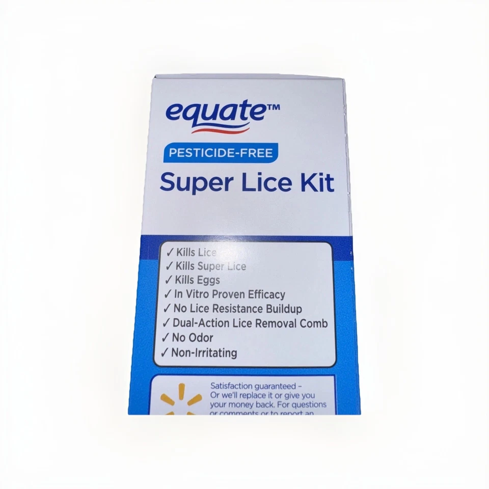 Equate Super Liojos Kit Spray Tratamiento Piojos y Huevos Libre de Pesticidas 4.05 fl oz Foto 4 de 4