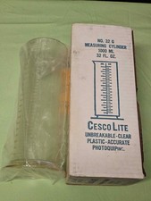 Cesco Lite 1000ml / 32 g / 32 fl. oz. Measuring Cylinder Excellent Condition