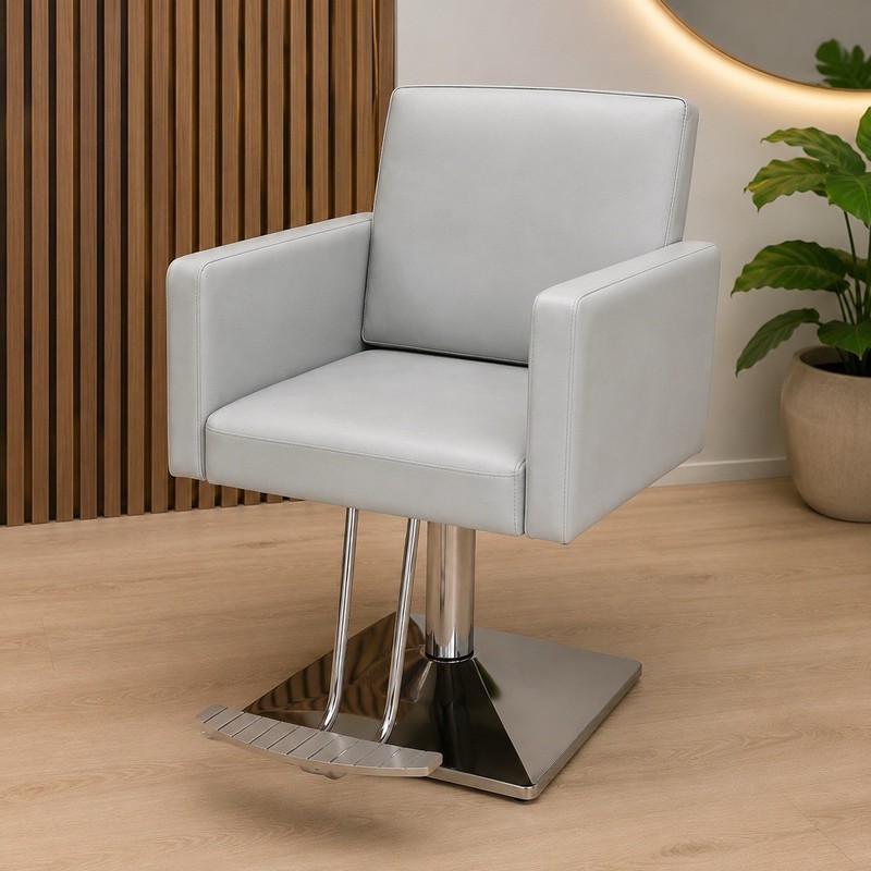 Salon Chair for Hair Stylist, 360° Rotating Barber Chair, Adjustable Salon Chai