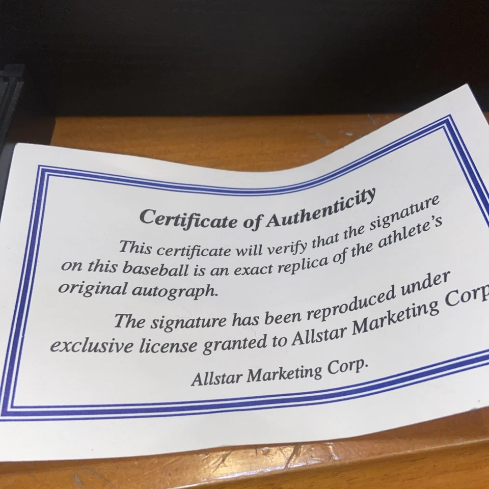 Бейсбольный мяч MLB Mickey Mantle факсимиле New York Yankees - Изображение 3 из 3