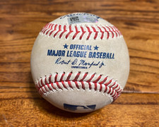 Brewers vs Giants Game Used Baseball 7/14/2022 Carlos Rodon to Michael Brosseau