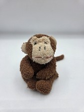 Russ Home Buddies  Coco  the Brown Monkey Terrycloth Bean Bag Plush 7" Toy