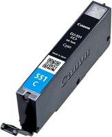 Canon Cli 551 C Tintenpatrone Cyan (6509B001)