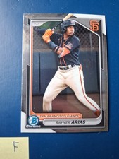 2024 Bowman Chrome Rayner Arias #BDC-189 San Francisco Giants