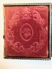 Antique Daguerreotype c.1850s – Double Portrait Couple – Original Case Oval Mat — photo 10