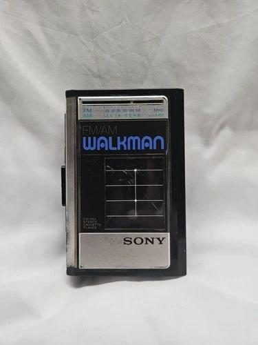 Vintage Sony Walkman WMF41 FMAM Stereo Cassette Player For Parts/Repair
