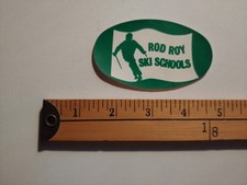 1 RARA TOPPA STEMMA ANNI 70 80 SCUOLE SCI CANNA ROY ISTRUTTORE QUEBEC ECUSSON