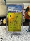2021 Pikachu V Celebrations UPC Promo SWSH145 CGC 9 Error Miscut
