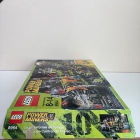 Lego Titanium Command Rig 8964 Power Miners 100% Complete Set 5 Minifigures Toy